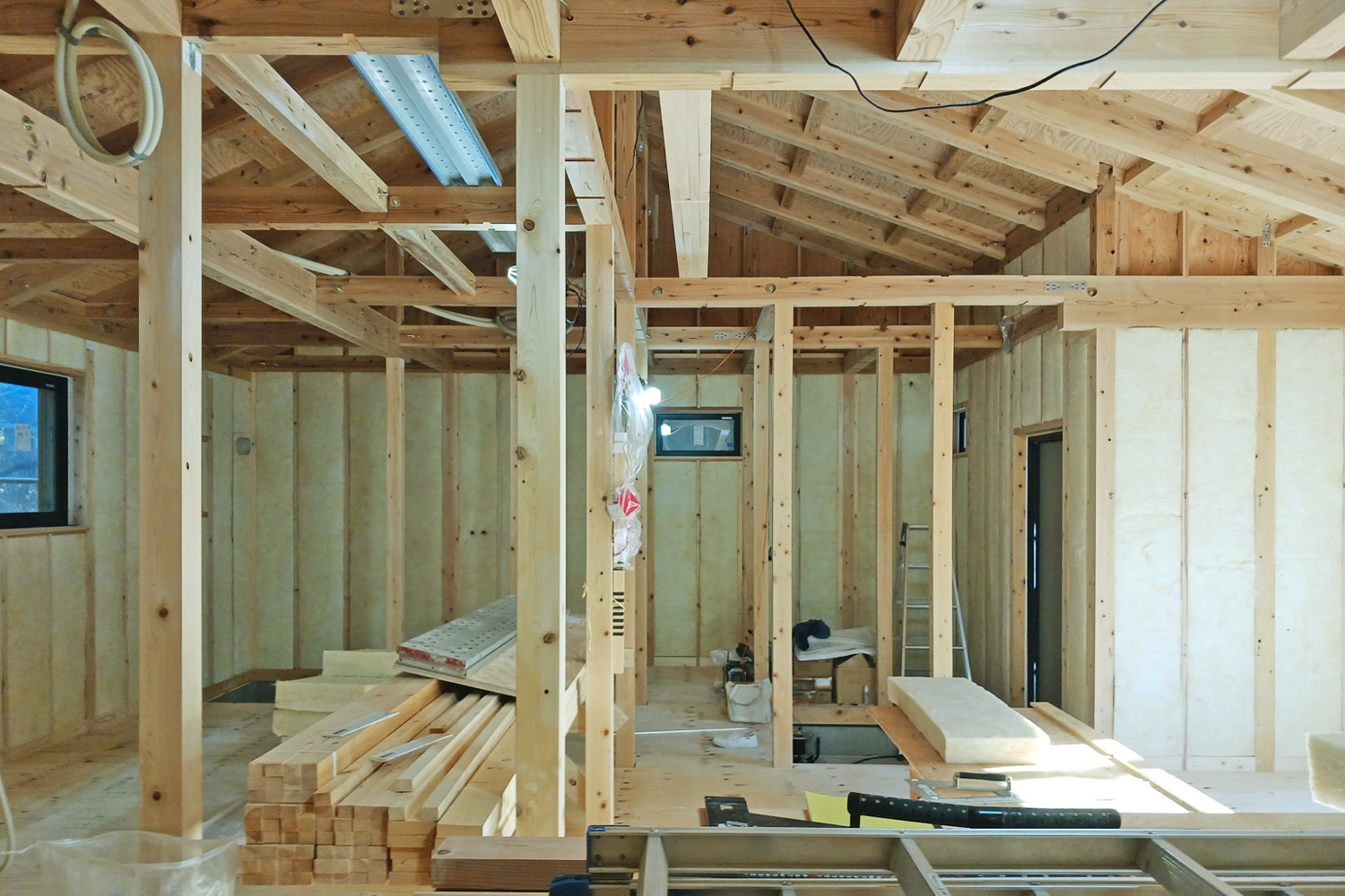 夢建築工房の断熱検査