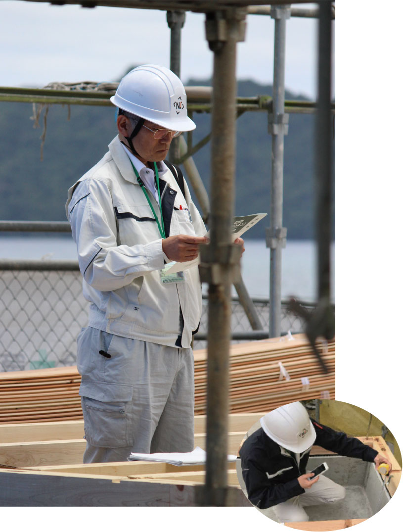 夢建築工房の品質管理